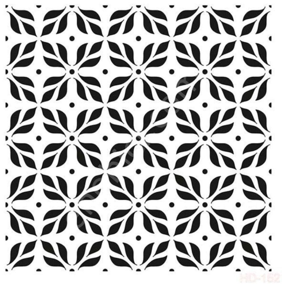 HD152 Cadence Home Dekor Stencil 45x45