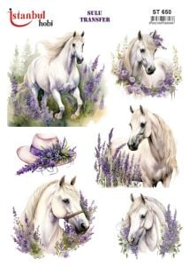 Sulu Transfer Kağıdı 25x35cm ST-650