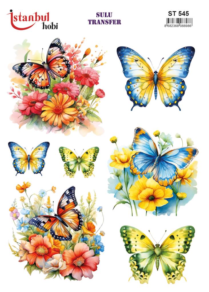 Sulu Transfer Kağıdı 25x35cm ST-545