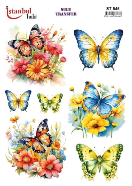 Sulu Transfer Kağıdı 25x35cm ST-545