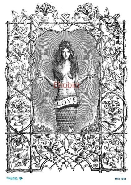 Diamond Pirinç Dekopaj Kağıdı - 1563