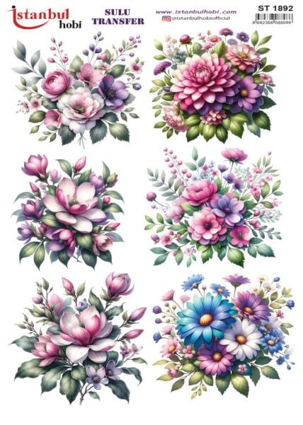 Sulu Transfer Kağıdı 25x35cm ST-1892