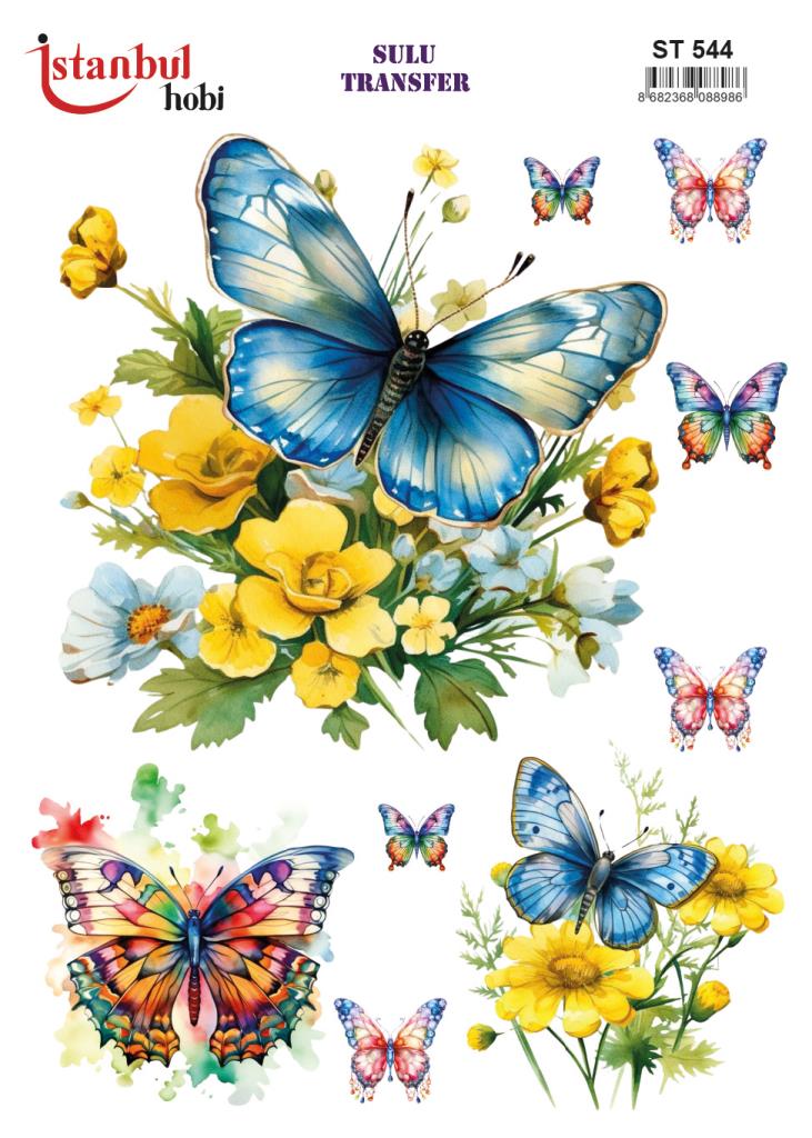 Sulu Transfer Kağıdı 25x35cm ST-544