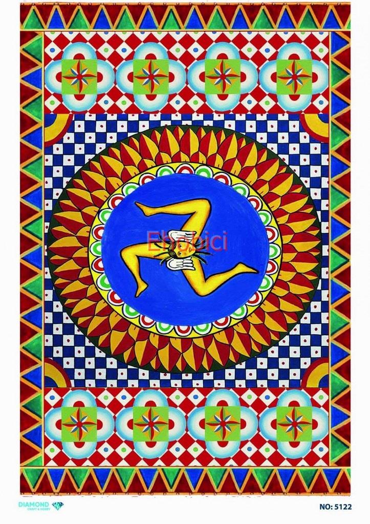 Diamond Pirinç Dekopaj Kağıdı - 5122