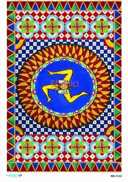 Diamond Pirinç Dekopaj Kağıdı - 5122