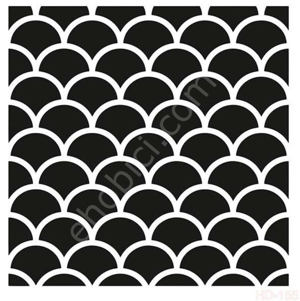 HD155 Cadence Home Dekor Stencil 45x45