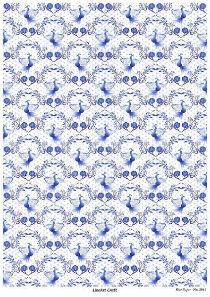 Lineart Pirinç Dekopaj Kağıdı Model - 2041