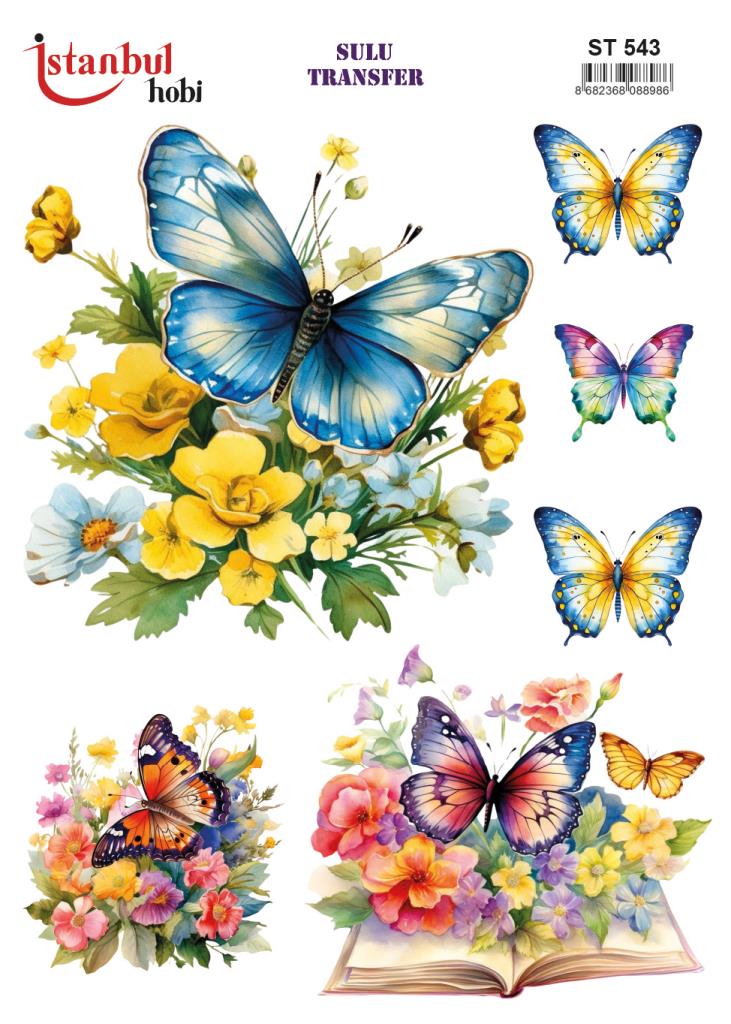 Sulu Transfer Kağıdı 25x35cm ST-543