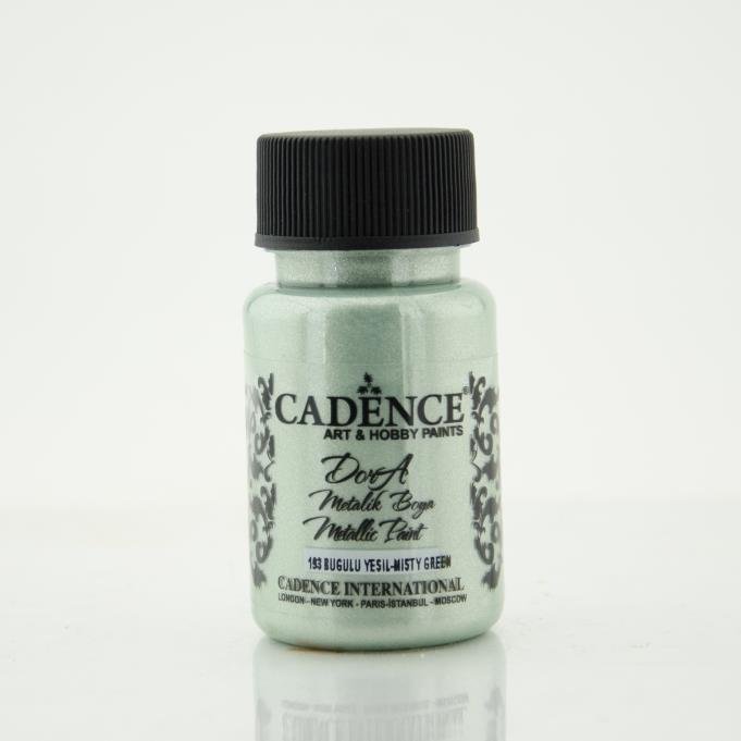 Cadence Dora Metalik Boya 193 Buğulu Yeşil 50ML