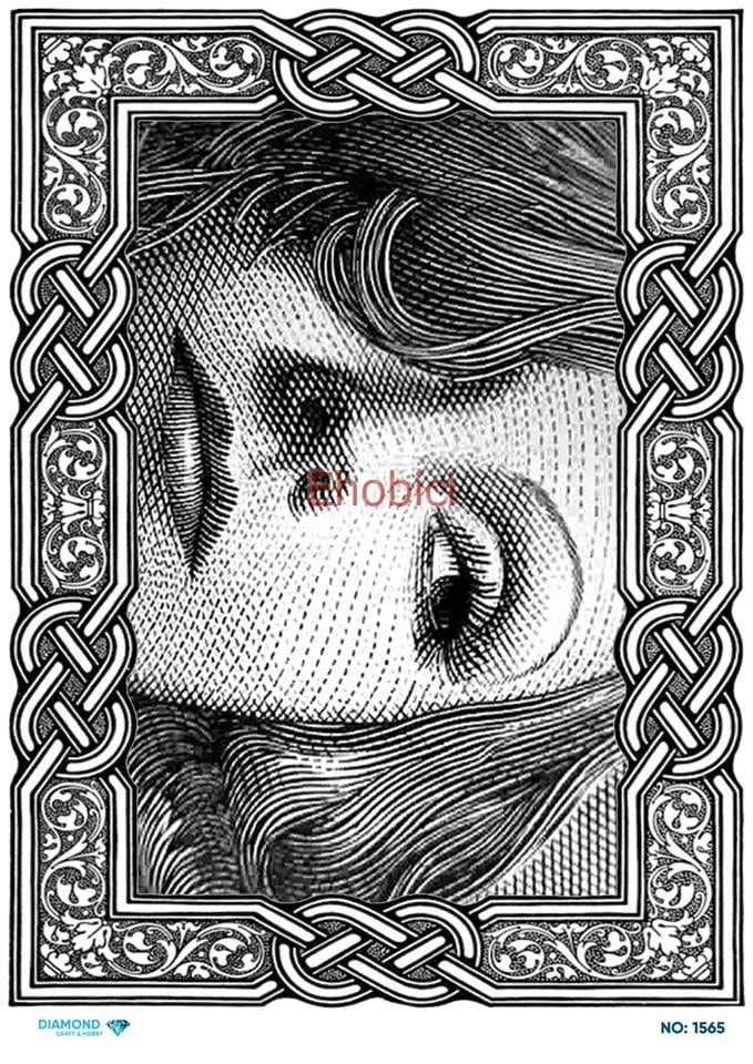 Diamond Pirinç Dekopaj Kağıdı - 1565