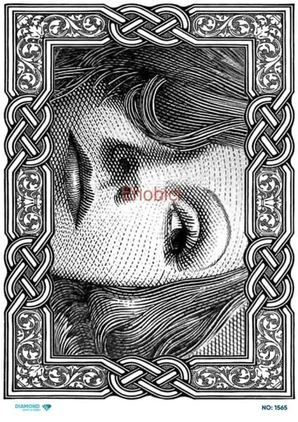 Diamond Pirinç Dekopaj Kağıdı - 1565