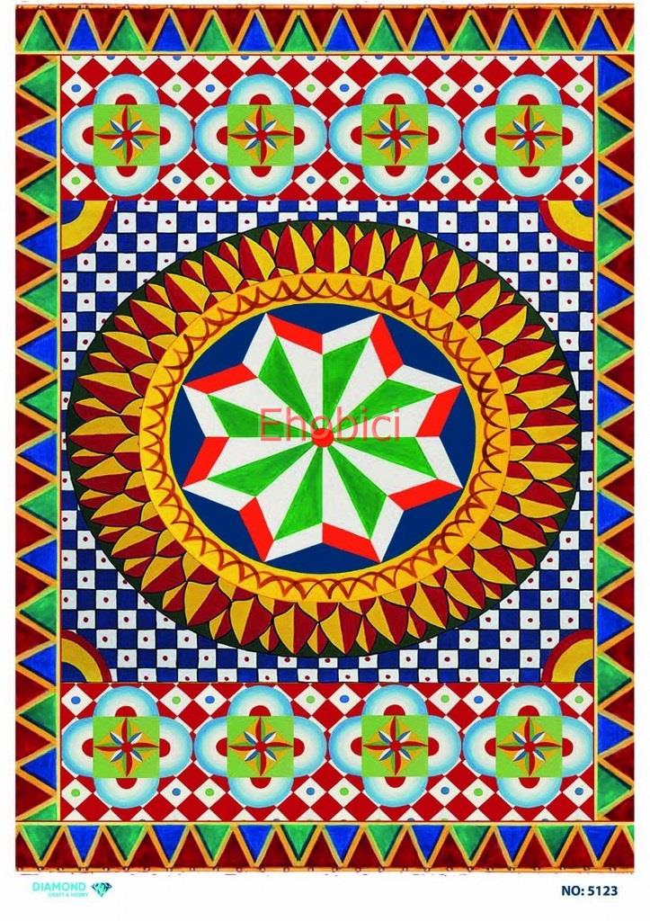Diamond Pirinç Dekopaj Kağıdı - 5123