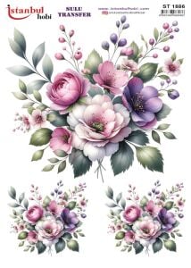 Sulu Transfer Kağıdı 25x35cm ST-1886