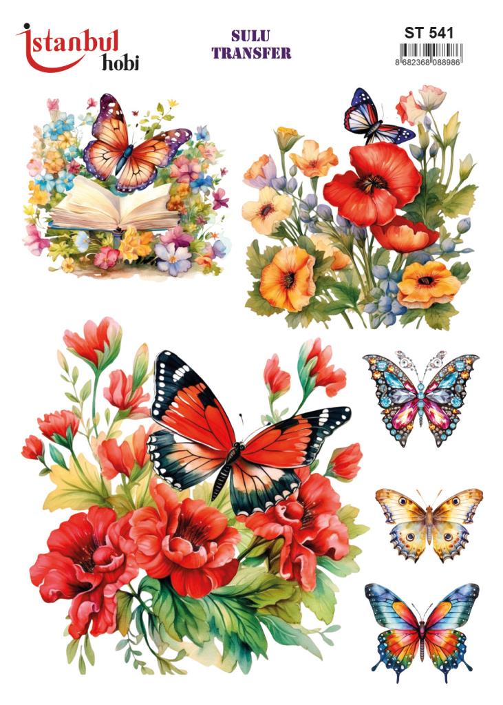 Sulu Transfer Kağıdı 25x35cm ST-541