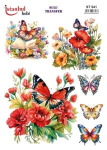 Sulu Transfer Kağıdı 25x35cm ST-541