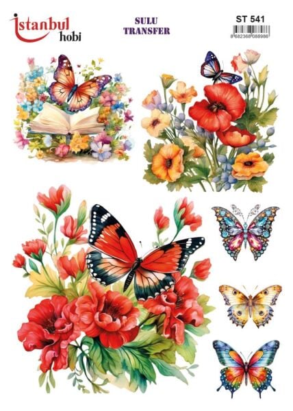 Sulu Transfer Kağıdı 25x35cm ST-541