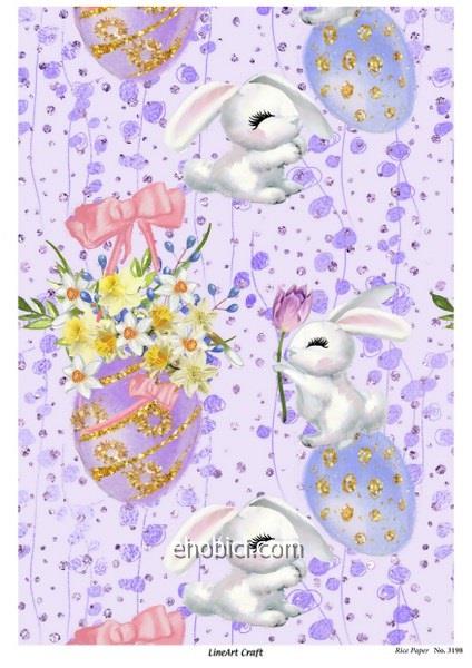 Lineart Pirinç Dekopaj Kağıdı Model - 3198