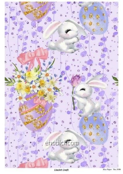 Lineart Pirinç Dekopaj Kağıdı Model - 3198