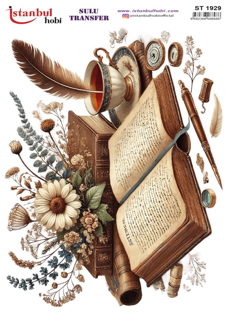 Sulu Transfer Kağıdı 25x35cm ST-1929