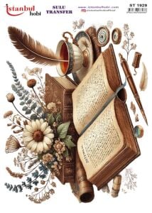 Sulu Transfer Kağıdı 25x35cm ST-1929