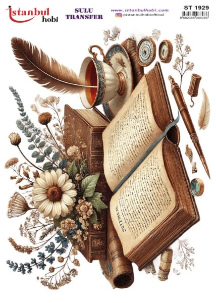 Sulu Transfer Kağıdı 25x35cm ST-1929