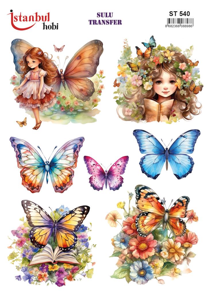 Sulu Transfer Kağıdı 25x35cm ST-540