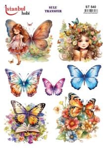 Sulu Transfer Kağıdı 25x35cm ST-540