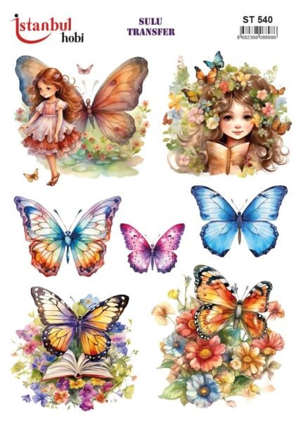 Sulu Transfer Kağıdı 25x35cm ST-540