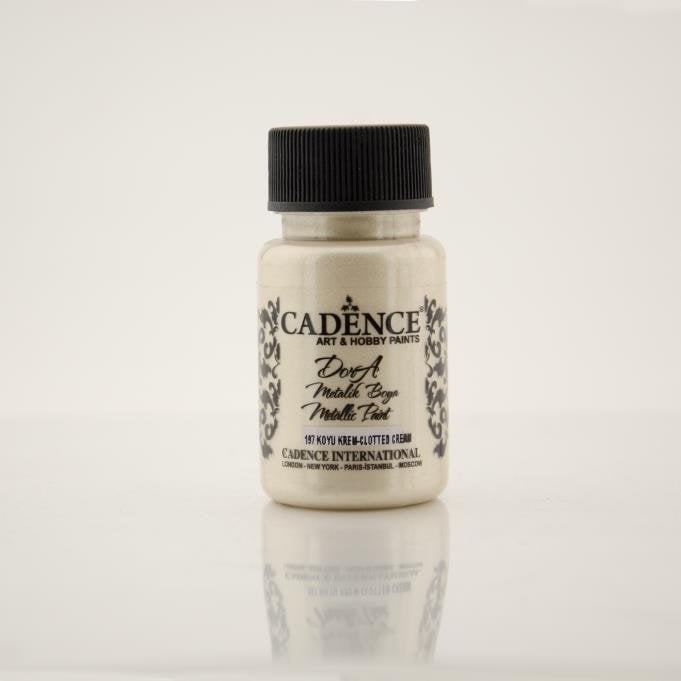 Cadence Dora Metalik Boya 197 Koyu Krem 50ML