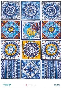 Diamond Pirinç Dekopaj Kağıdı - 3414