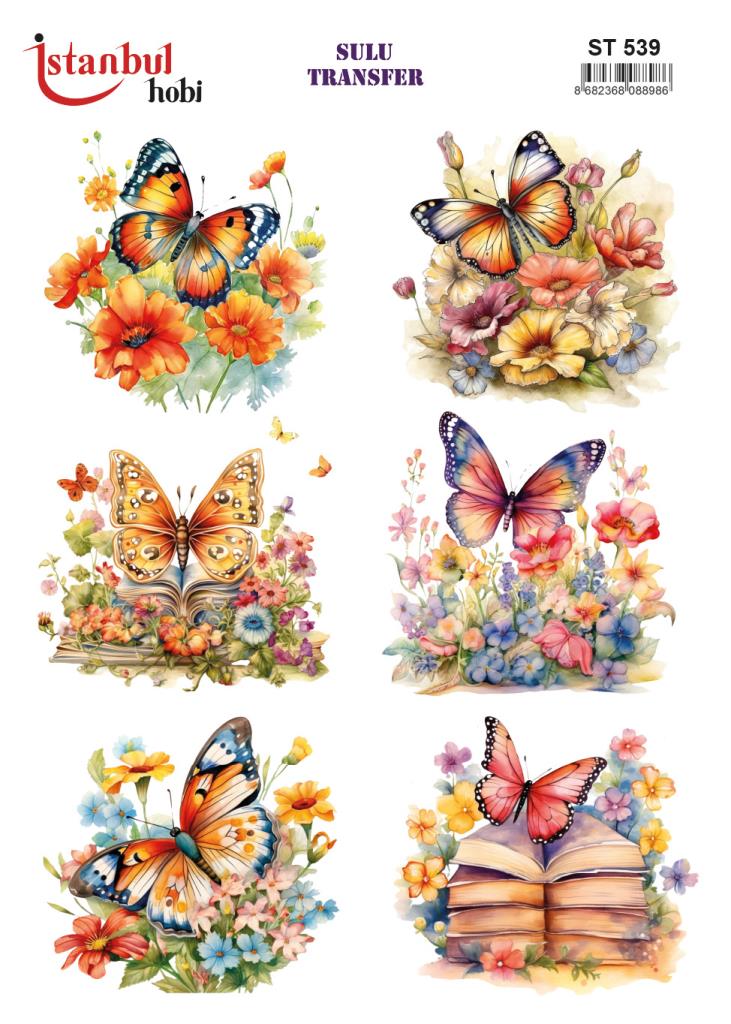 Sulu Transfer Kağıdı 25x35cm ST-539