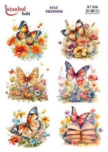 Sulu Transfer Kağıdı 25x35cm ST-539