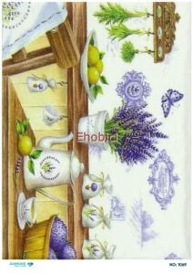 Diamond Pirinç Dekopaj Kağıdı - 1069