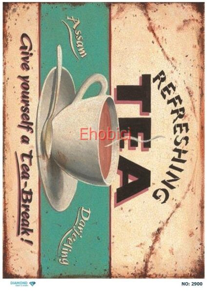 Diamond Pirinç Dekopaj Kağıdı - 2900