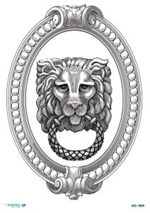 Diamond Pirinç Dekopaj Kağıdı - 1569
