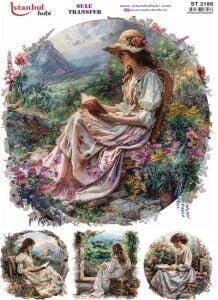 Sulu Transfer Kağıdı 25x35cm ST-2186