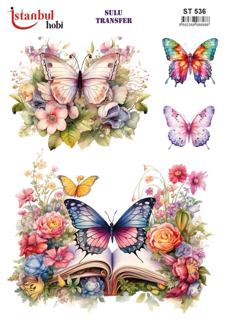 Sulu Transfer Kağıdı 25x35cm ST-536