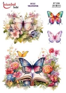 Sulu Transfer Kağıdı 25x35cm ST-536