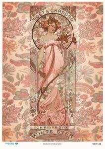 Diamond Pirinç Dekopaj Kağıdı - 5128