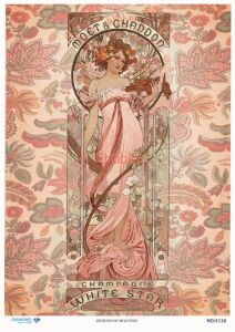 Diamond Pirinç Dekopaj Kağıdı - 5128