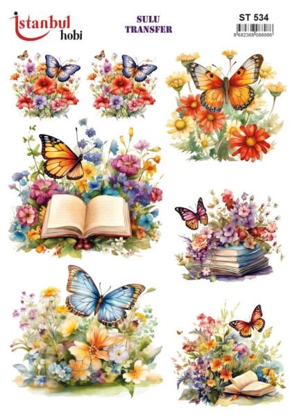 Sulu Transfer Kağıdı 25x35cm ST-534