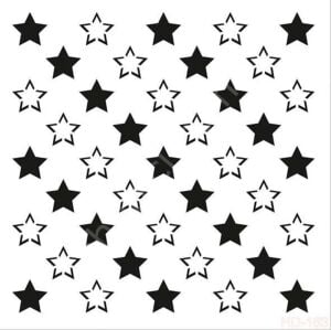 HD163 Cadence Home Dekor Stencil 45x45