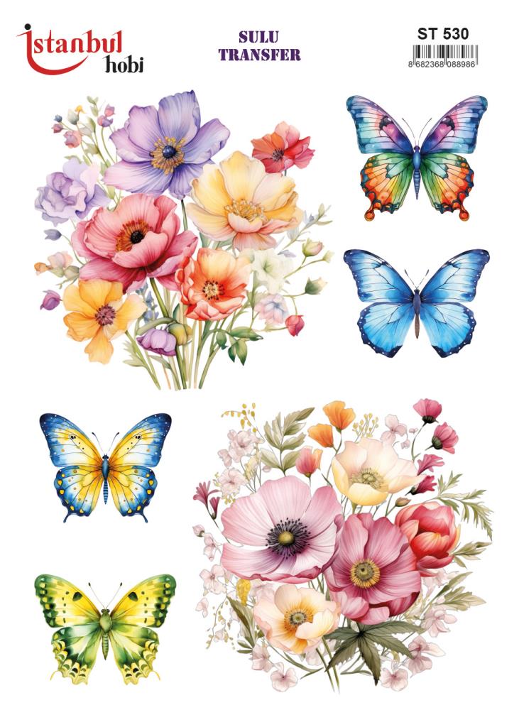 Sulu Transfer Kağıdı 25x35cm ST-530