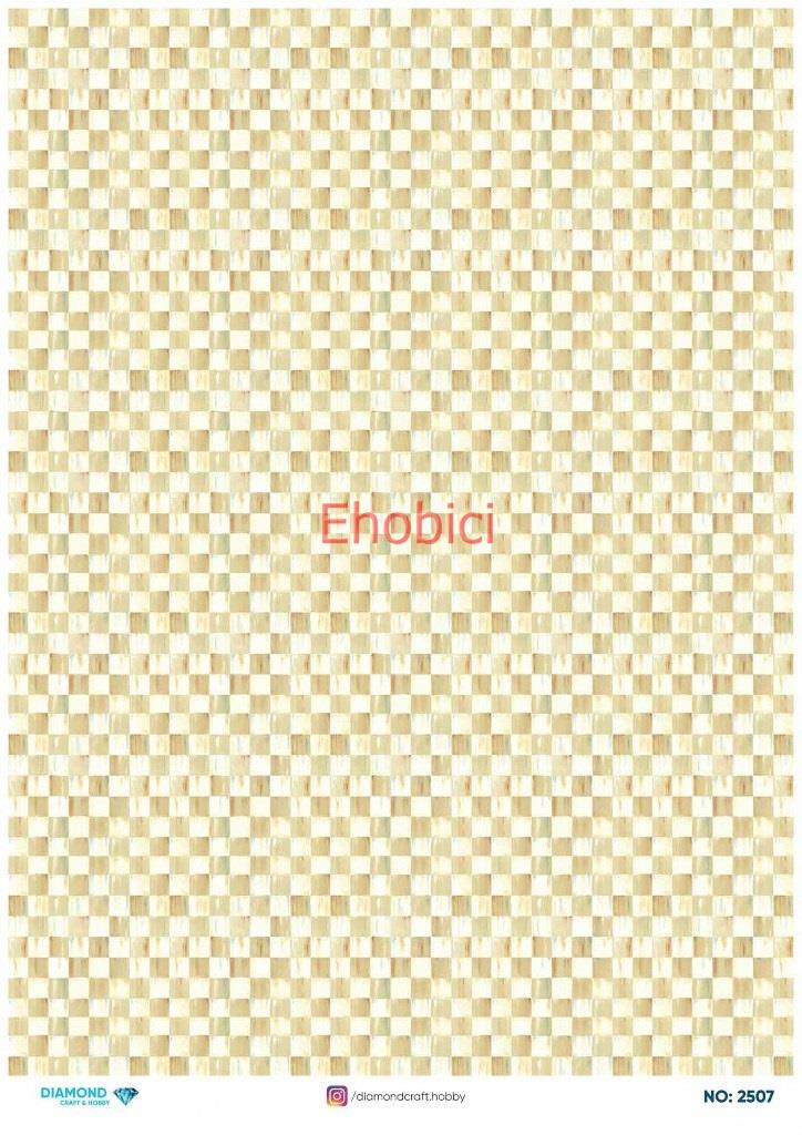 Diamond Pirinç Dekopaj Kağıdı - 2507