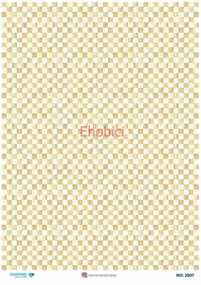 Diamond Pirinç Dekopaj Kağıdı - 2507