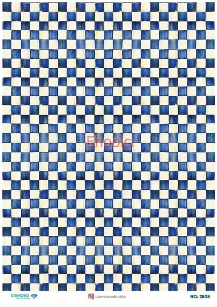 Diamond Pirinç Dekopaj Kağıdı - 2508