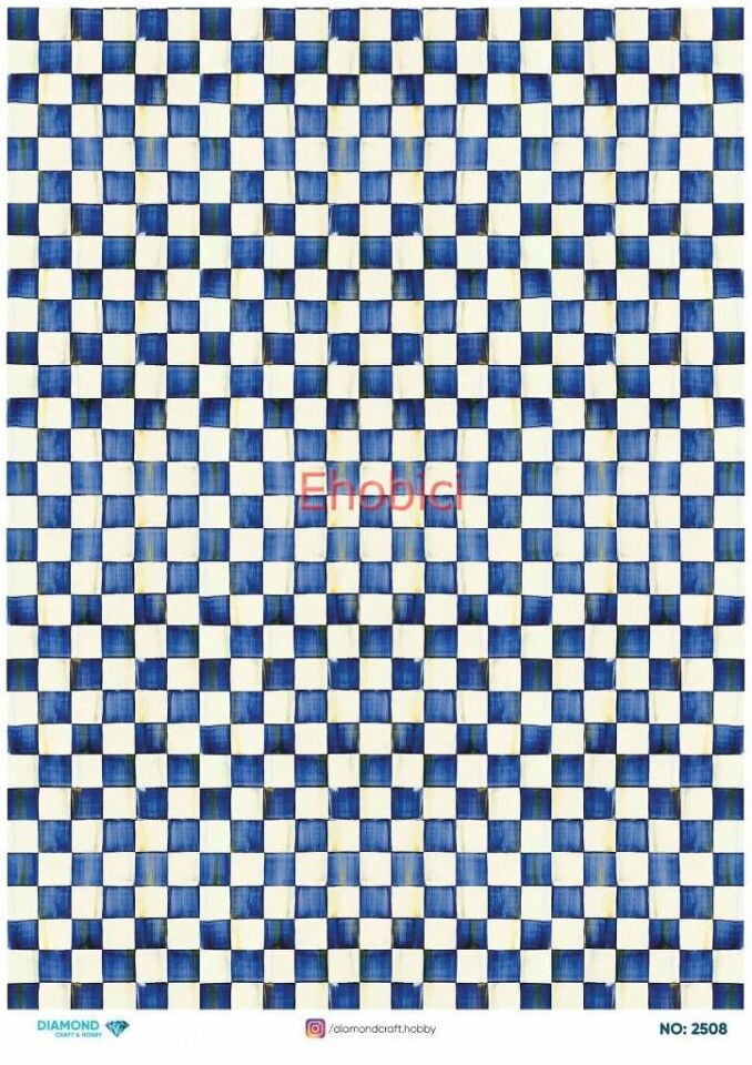 Diamond Pirinç Dekopaj Kağıdı - 2508
