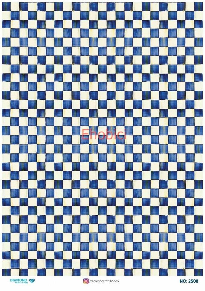 Diamond Pirinç Dekopaj Kağıdı - 2508