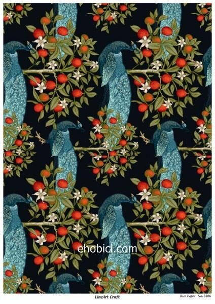 Lineart Pirinç Dekopaj Kağıdı Model - 3206