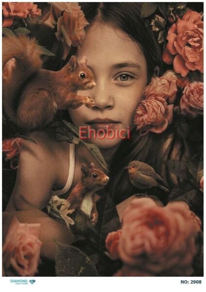 Diamond Pirinç Dekopaj Kağıdı - 2908